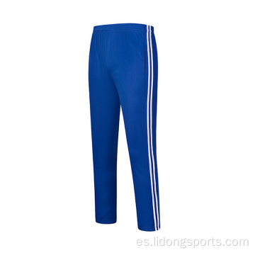 Producción profesional Pantalones de entrenamiento para adultos pantalones deportivos